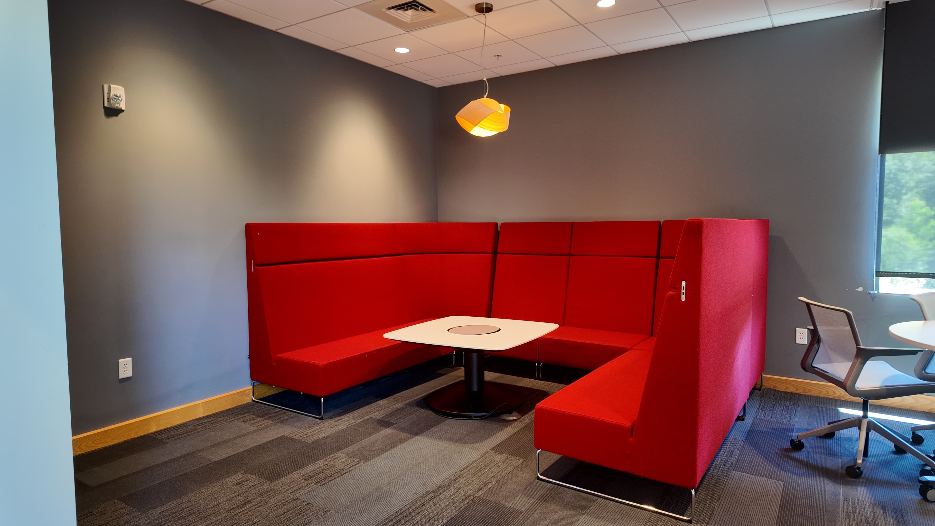 A corner of the Power Play RVA coworking space