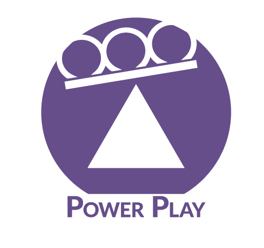 Purple Logo, Power Play.